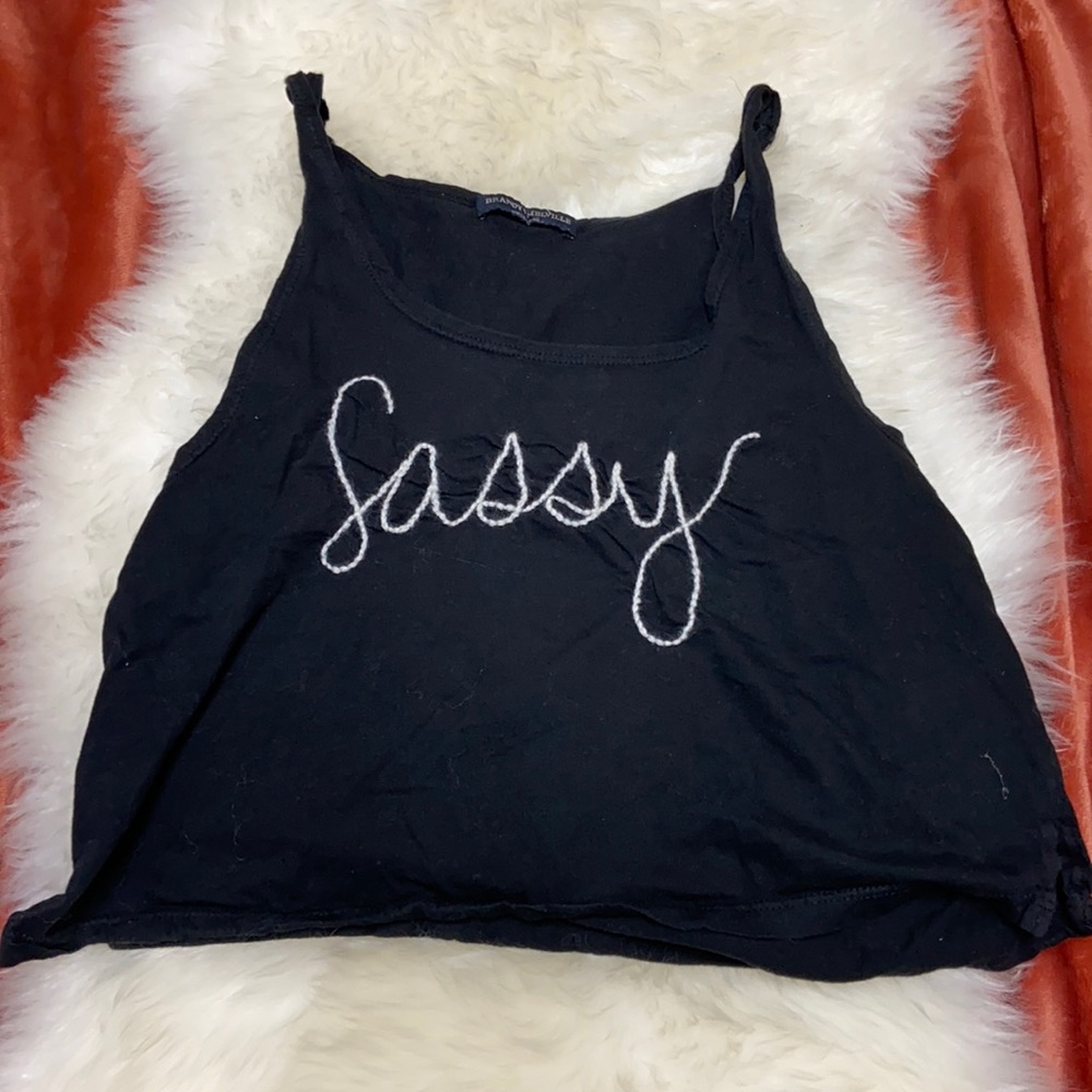 Brandy Melville Sassy Crop Tank Top